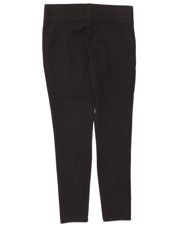 Zara Skinny-Hose für Damen, groß, W30, L28, schwarze Viskose