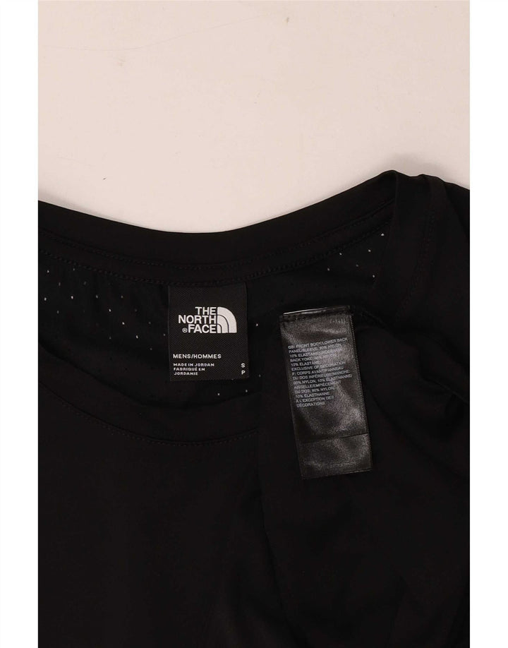 The North Face Herren-T-Shirt mit Grafik, Größe S, schwarzes Nylon