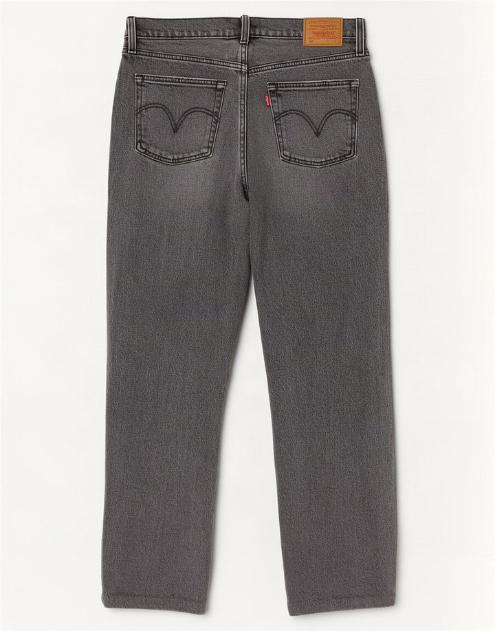 Levi's Herren 501 Straight Jeans W28 L27 Graue Baumwolle