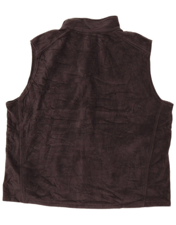 Columbia Herren Fleeceweste UK 46 3XL Schwarz Polyester