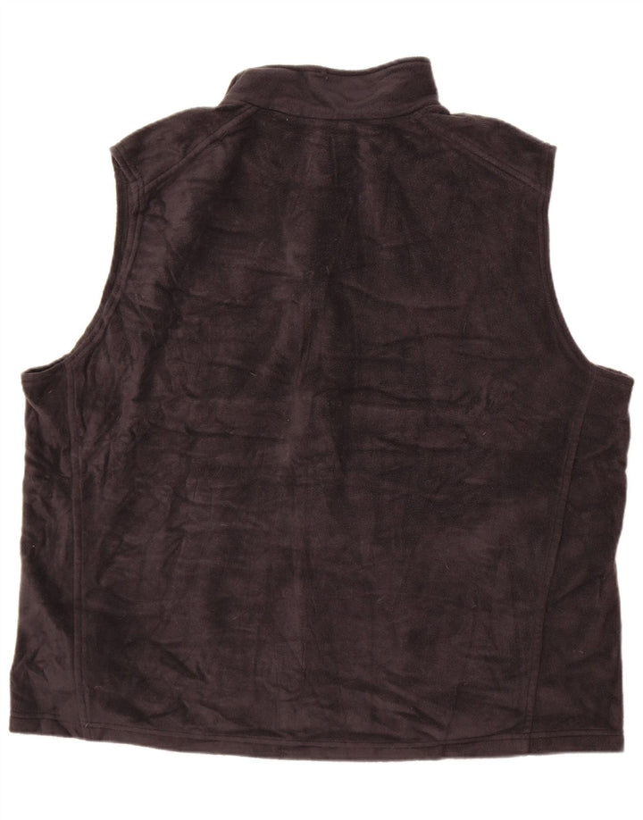 Columbia Herren Fleeceweste UK 46 3XL Schwarz Polyester