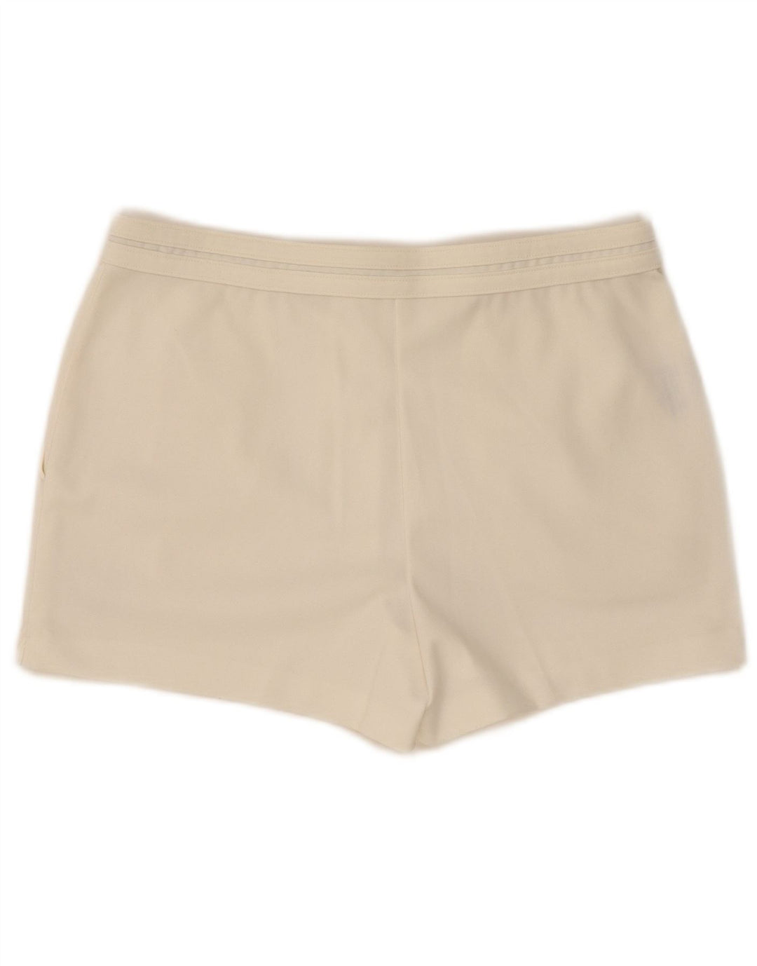 Sergio Tacchini Herren Chinoshorts IT 48 Medium W30 Weiß Polyester