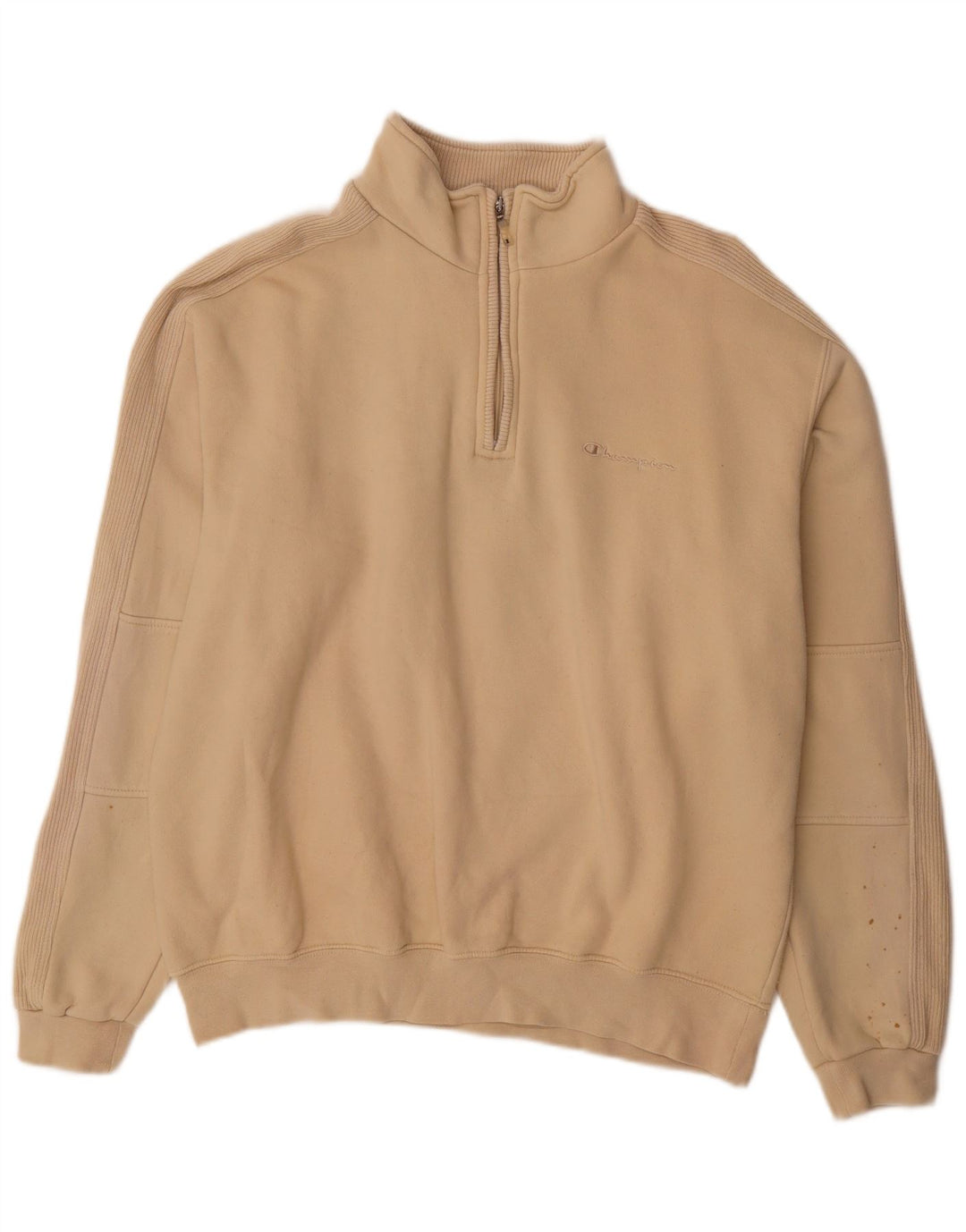 Champion Herren-Sweatshirt-Pullover, groß, beige Baumwolle