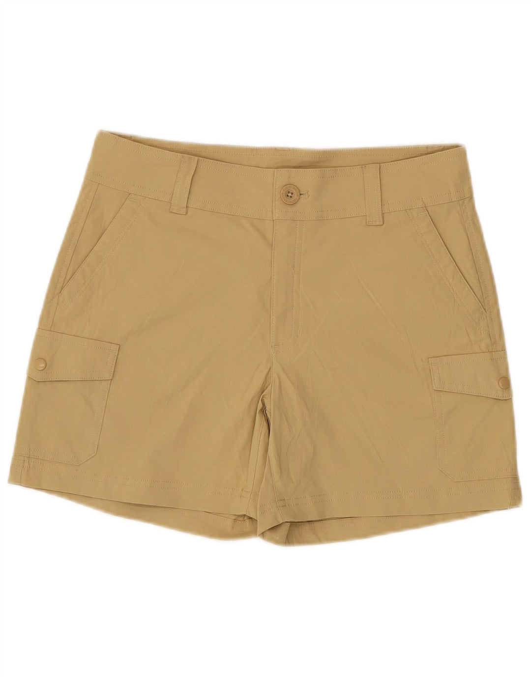 Eddie Bauer Damen Cargo-Shorts US 4 Small W30 Beige Nylon