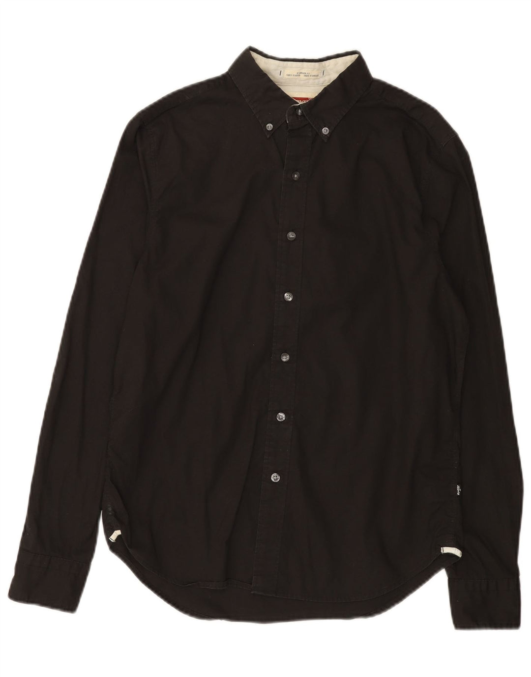 Levi's Herrenhemd Small aus schwarzer Baumwolle