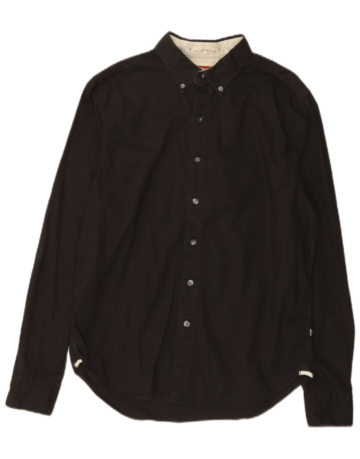 Levi's Herrenhemd Small aus schwarzer Baumwolle