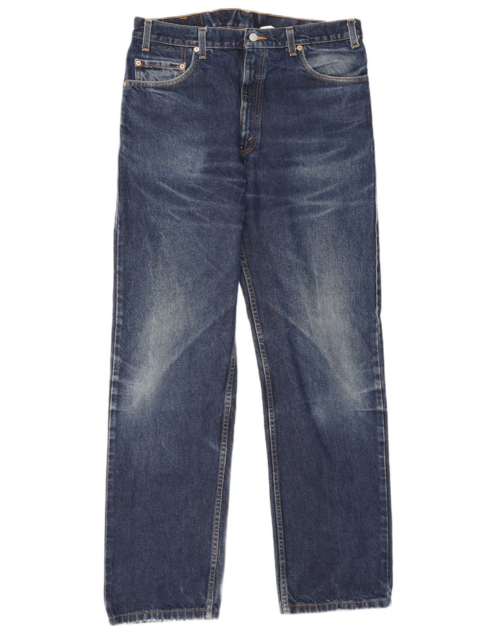 Levi's Herren 505 Straight Jeans W36 L33 Blau