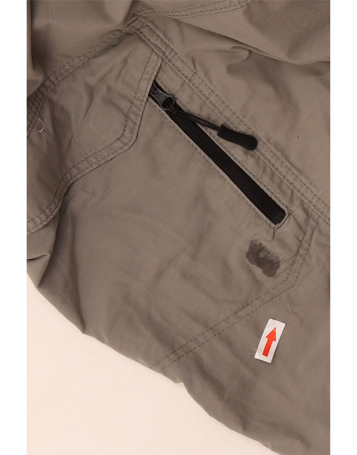 Marks & Spencer Herren Cargoshorts W36 Large Grau Baumwolle