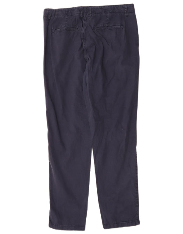 Marks & Spencer Slim Chino-Hose für Damen, UK 12, M, W32, L29, Marineblau