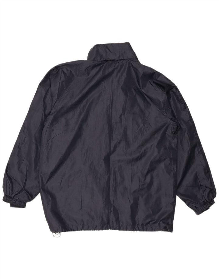 Diadora Herren Regenjacke UK 38 Medium Marineblau Polyester