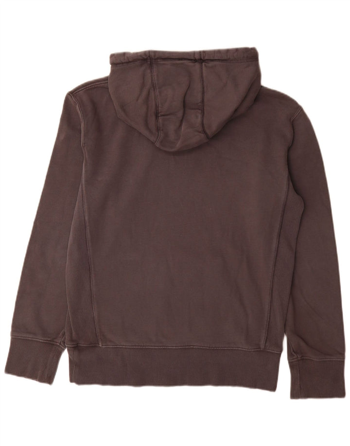 Superdry Herren-Kapuzenpullover, Größe S, braune Baumwolle