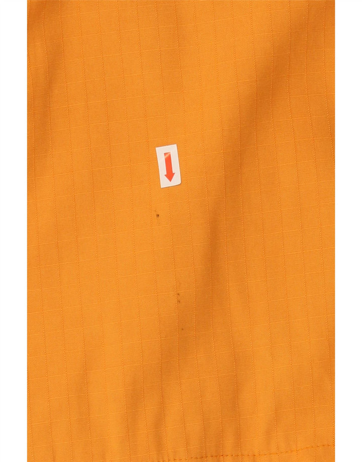 Bear Herren Grafik-Pullover-Regenjacke UK 40 Large Orange Polyester