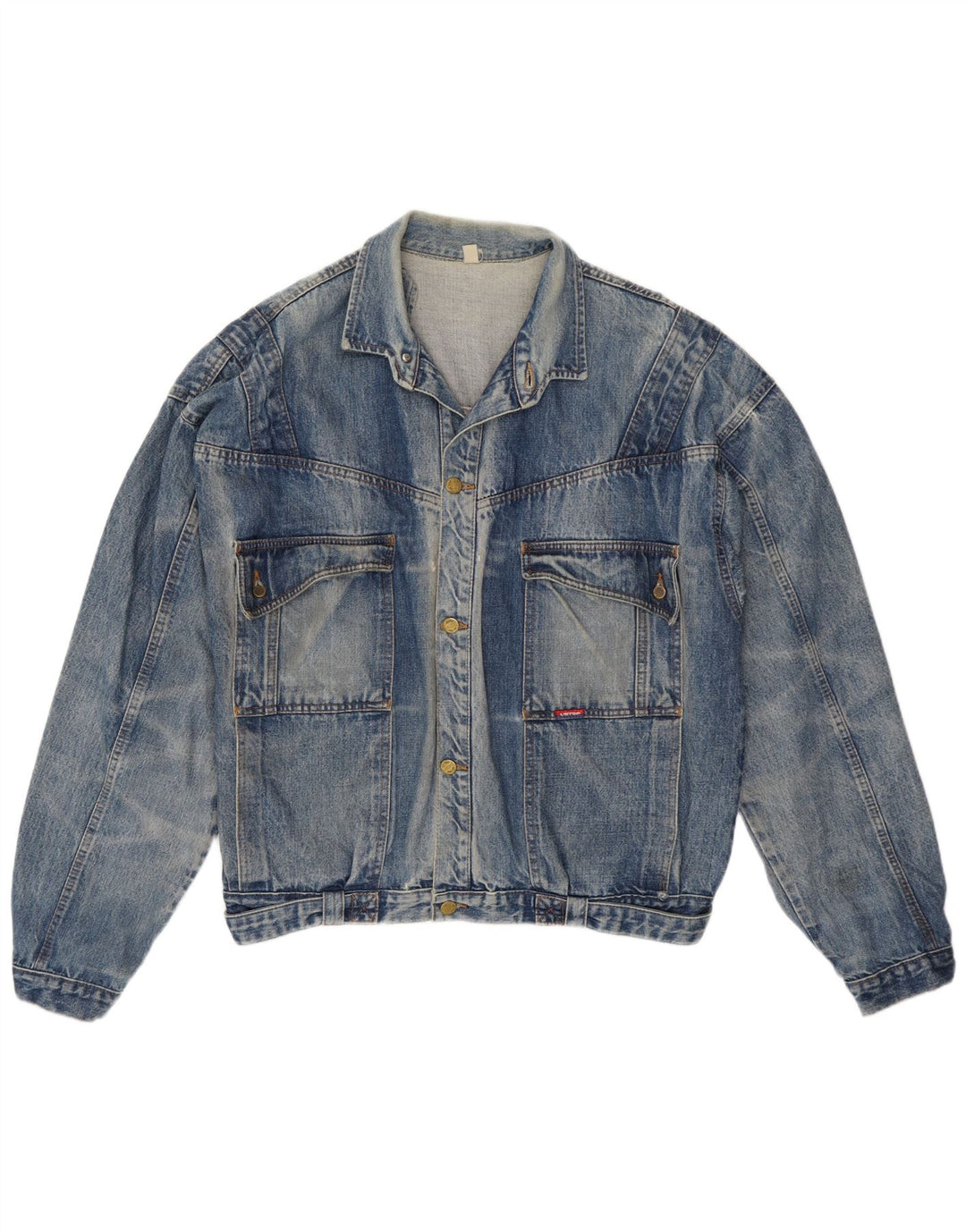 Vintage Herren Jeansjacke UK 42 XL Blau
