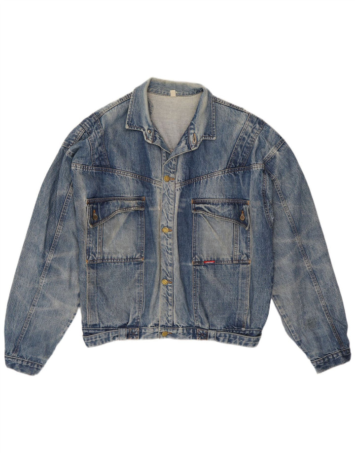 Vintage Herren Jeansjacke UK 42 XL Blau