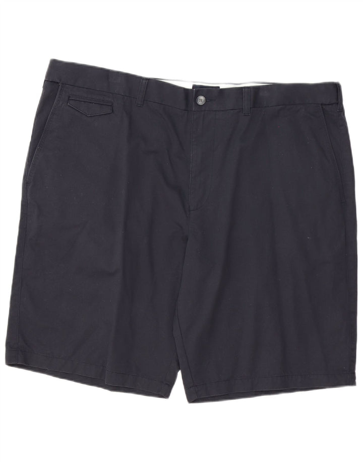 Marks & Spencer Herren Chinoshorts W44 2XL Marineblau Baumwolle