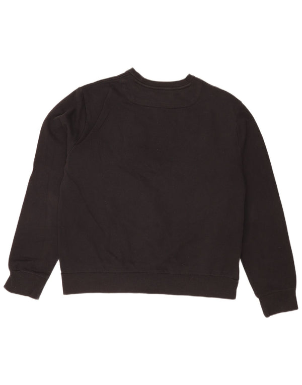 Gas Womens Graphic Sweatshirt Pullover UK 20 2XL Schwarz Baumwolle