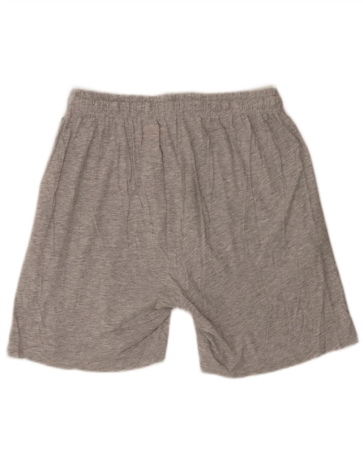 Kappa Herren Graphic Sport Shorts Large Grau