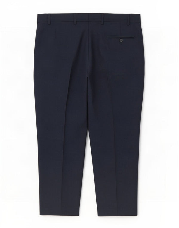 Marks & Spencer Herren-Anzughose mit maßgeschneiderter Passform und gerader Passform, W44, L29, Marineblau