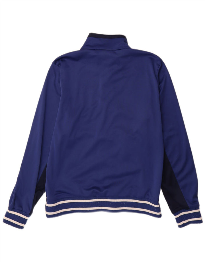 Lotto Herren-Trainingsanzug-Top-Jacke, groß, blau, Farbblock