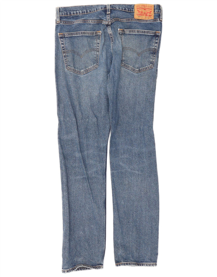 Levi's Damen 502 Tapered Jeans W31 L32 Blaue Baumwolle