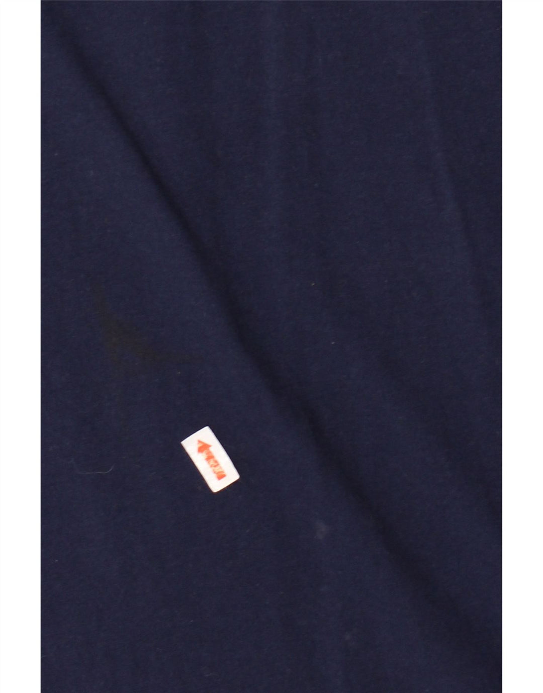 FILA Herren-Grafik-T-Shirt-Oberteil aus mittelblauer Baumwolle in Marineblau