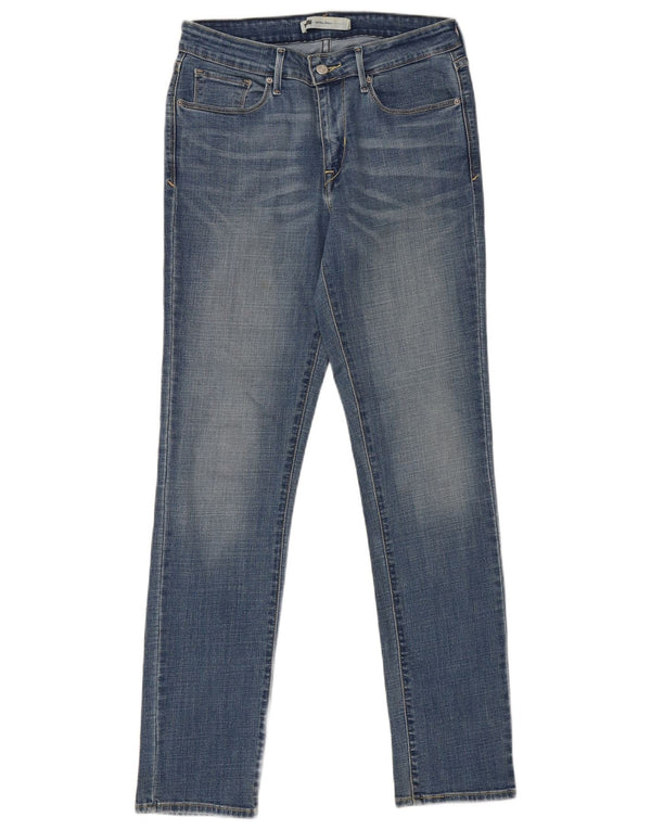 Levi's Damen Mid Rise Skinny Jeans US 8 Medium W30 L31 Blau