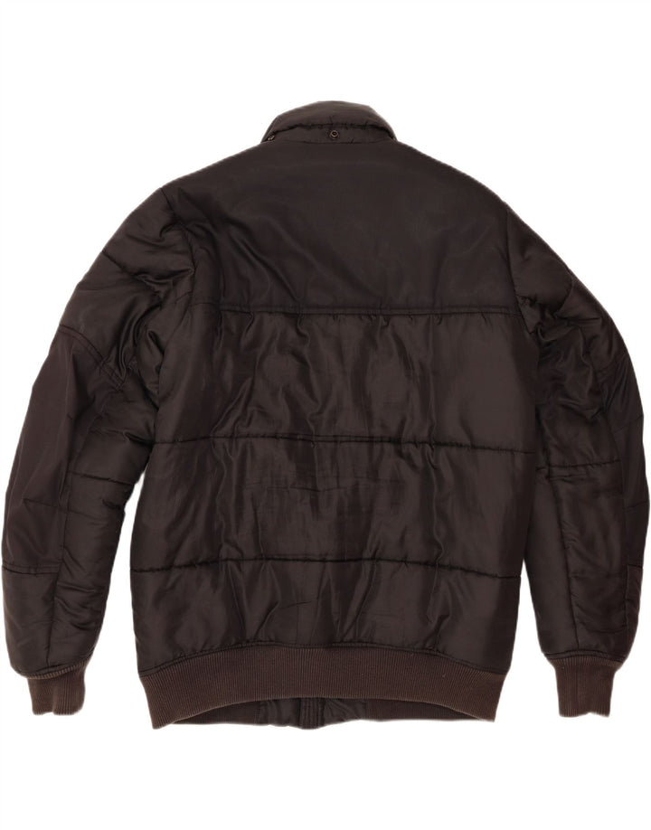 G-Star Herren Wattierte Jacke UK 40 Large Schwarz Colourblock Polyester