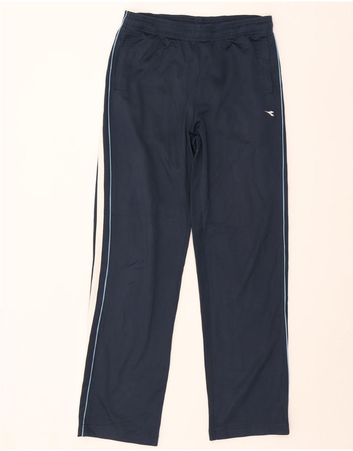 DIADORA Herren-Trainingshose, UK-Größe 36, Größe S, Marineblau, Polyester