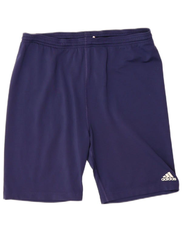 Adidas Herren Sportshorts 2XL Marineblau Polyester