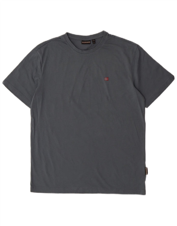 Napapijri Herren T-Shirt Top Mittelblau