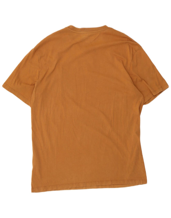 Jack & Jones Herren Grafik T-Shirt Top XL Braun Baumwolle