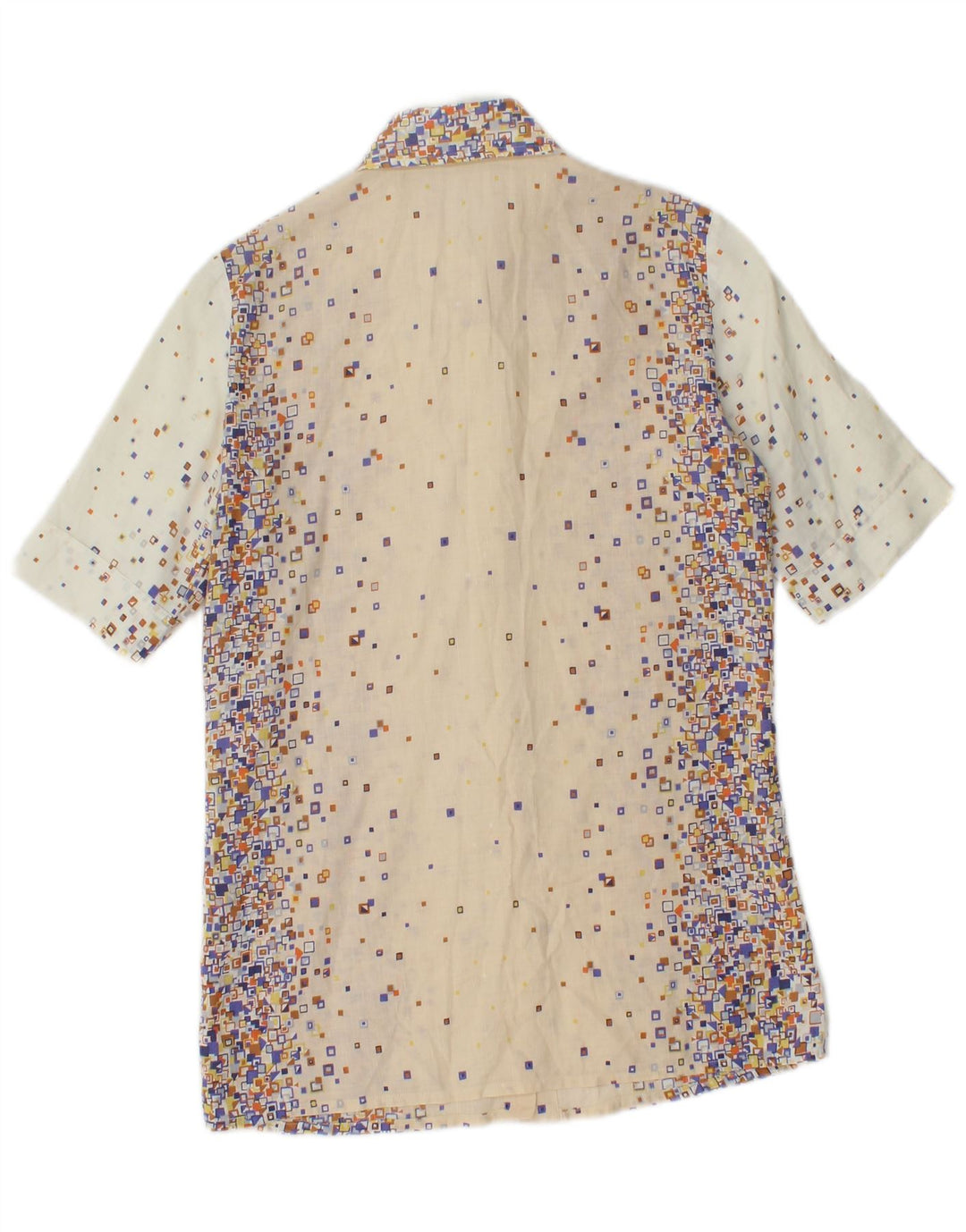 PANCALDI & B Damen 2-teiliges Rockset UK 4 XS W24 Beige geometrische Baumwolle