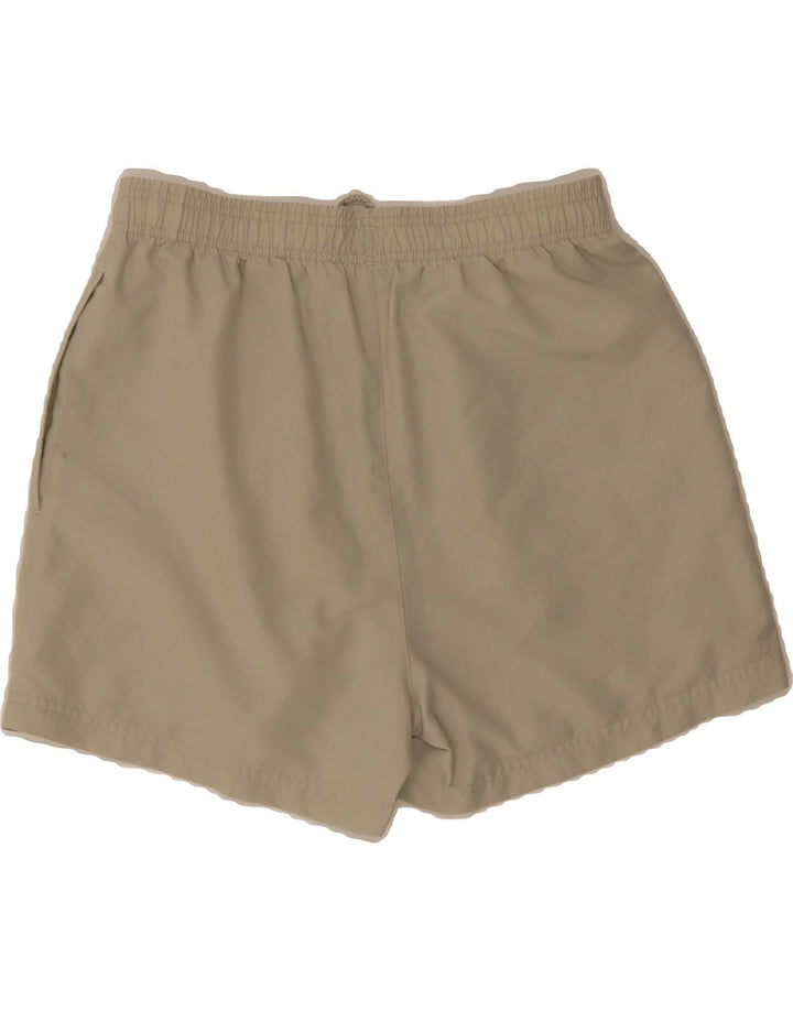 ADIDAS Womens Sport Shorts UK 12 Medium  Beige Polyester Vintage Adidas and Second-Hand Adidas from Messina Hembry 