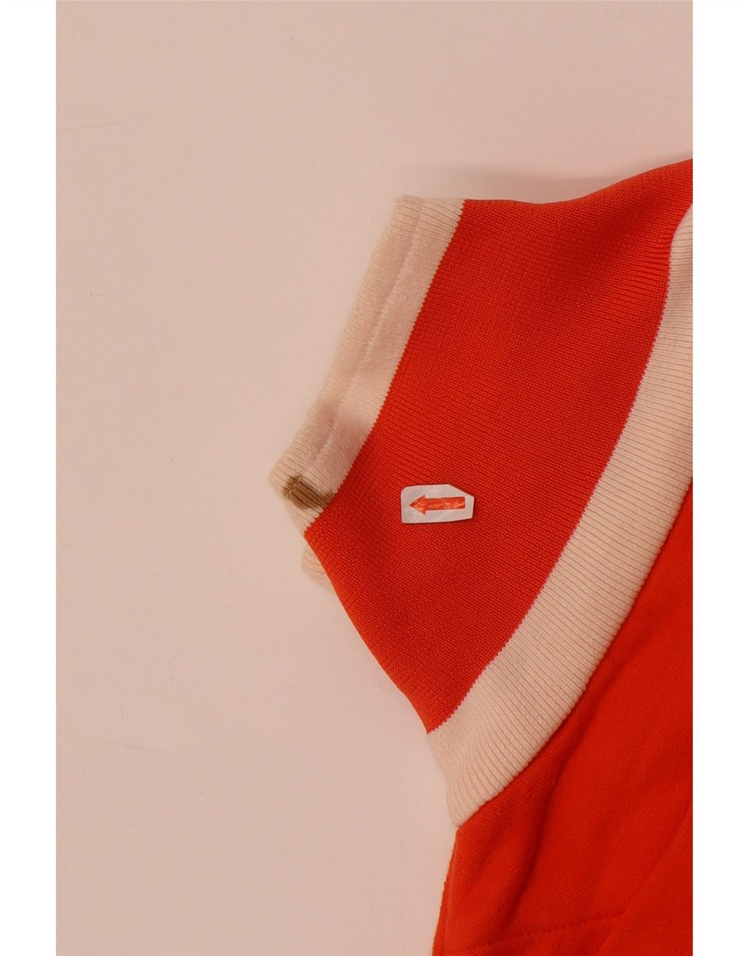 Kappa Herren-Trainingsanzug-Top-Jacke aus mitteloranger Baumwolle