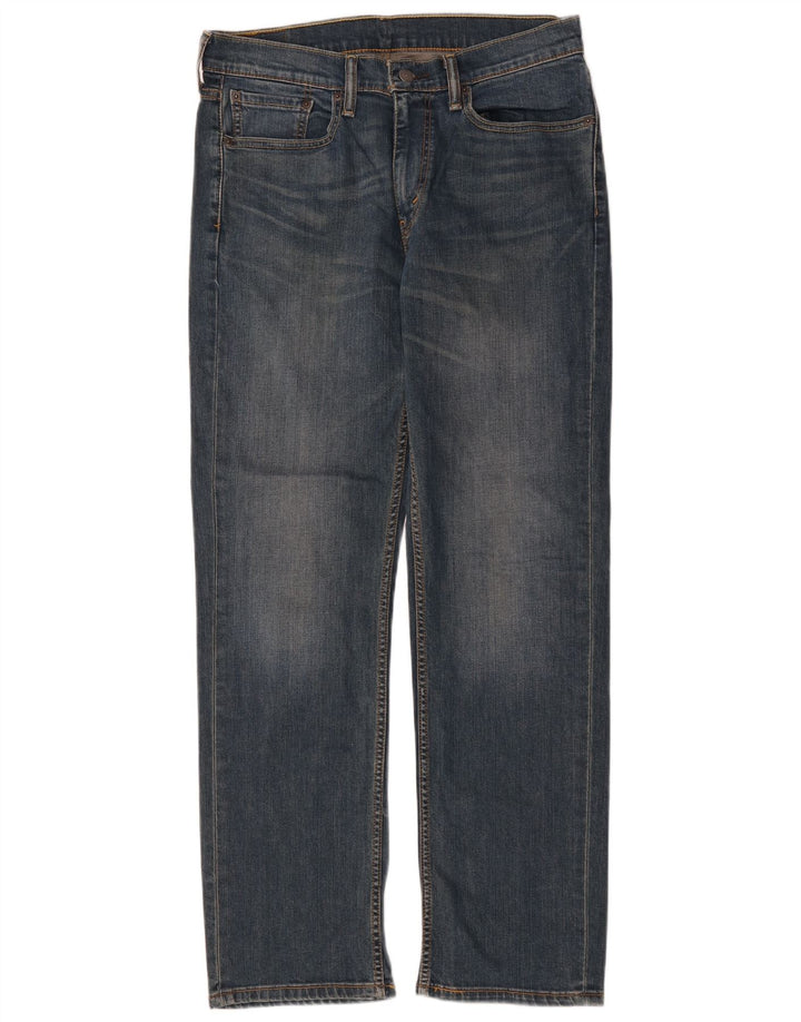 LEVI'S Herren 514 Straight Jeans W32 L30 Blaue Baumwolle