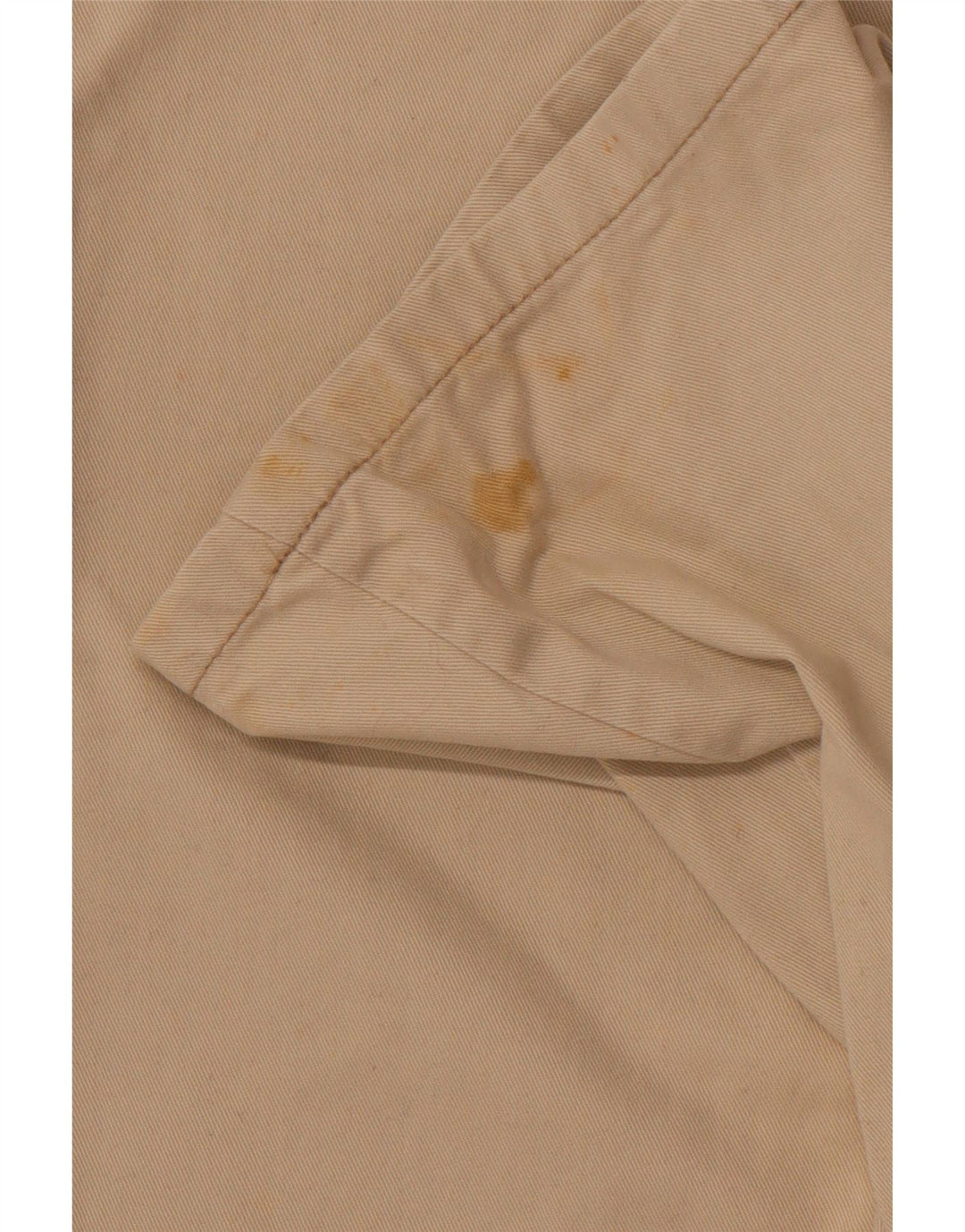 CALVIN KLEIN Damen Gerade Freizeithose W28 L32 Beige Baumwolle