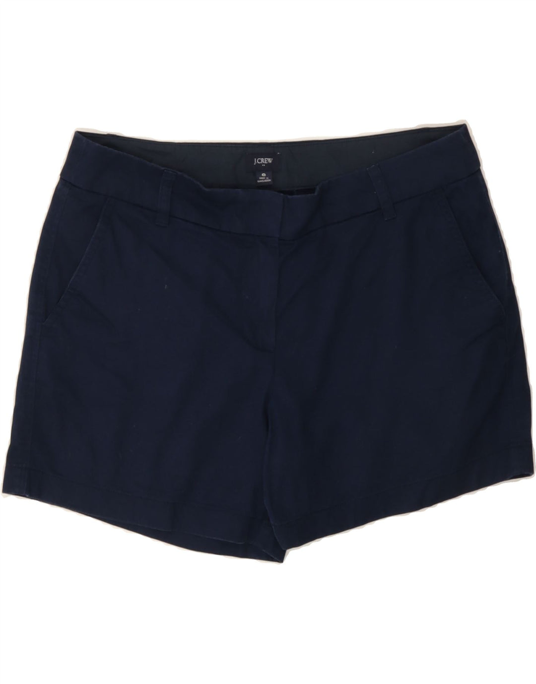 J. CREW Womens Chino Shorts US 8 Medium W30  Navy Blue Cotton Vintage J. Crew and Second-Hand J. Crew from Messina Hembry 