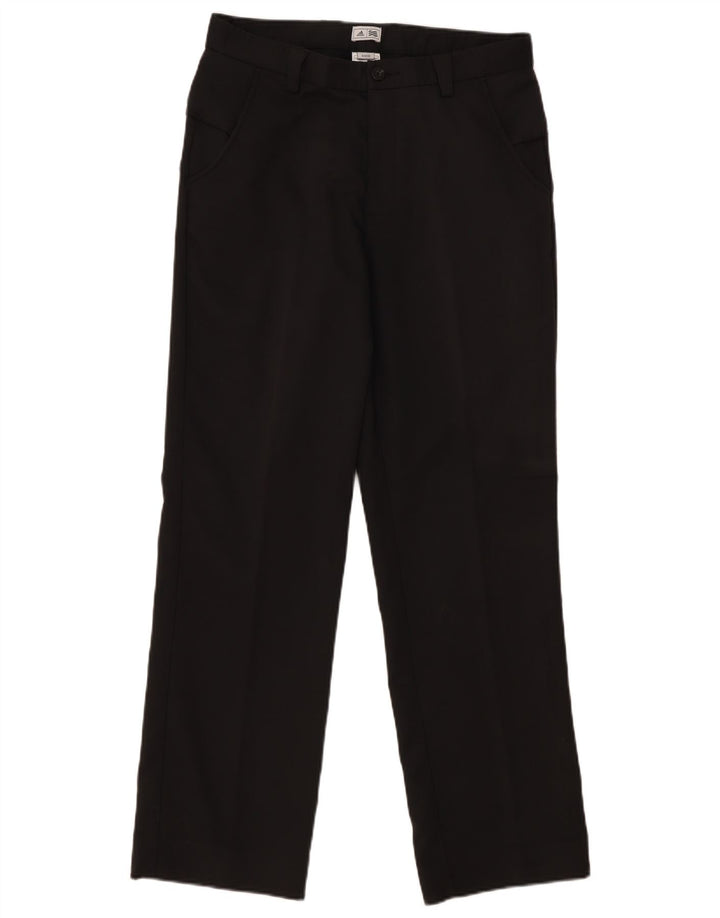 Adidas Herren Straight Casual Hose W32 L32 Schwarz Polyester