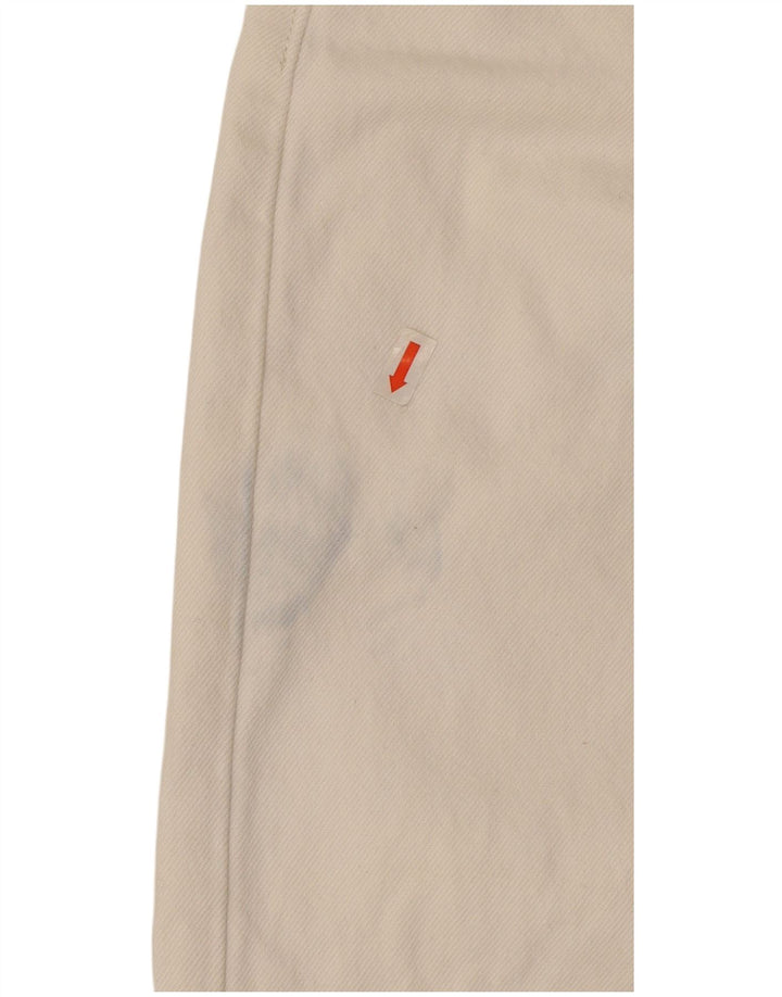 Levi's Damen Tapered Jeans W28 L26 Weiße Baumwolle