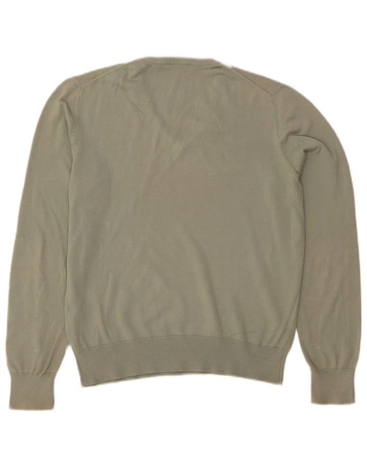 PRINGLE Damen-Pullover mit V-Ausschnitt, UK 14, Medium Khaki Argyle/Diamant