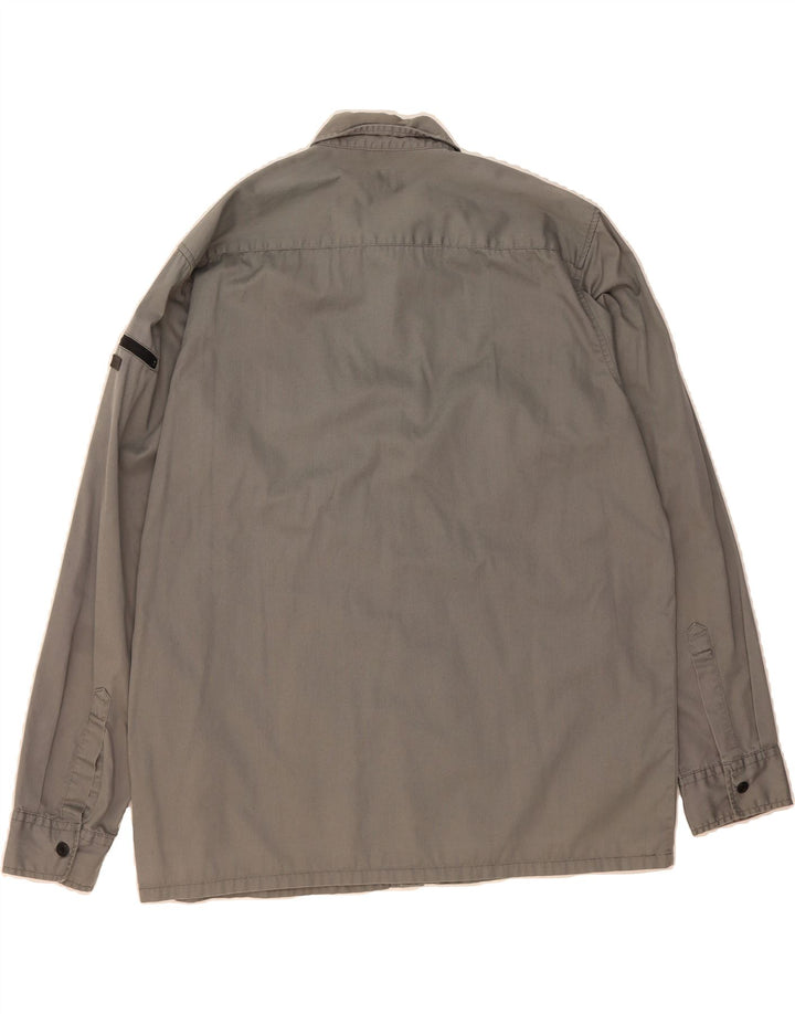 PEPE JEANS Mens London Shirt 2XL Grey Cotton Vintage PEPE Jeans and Second-Hand PEPE Jeans from Messina Hembry 