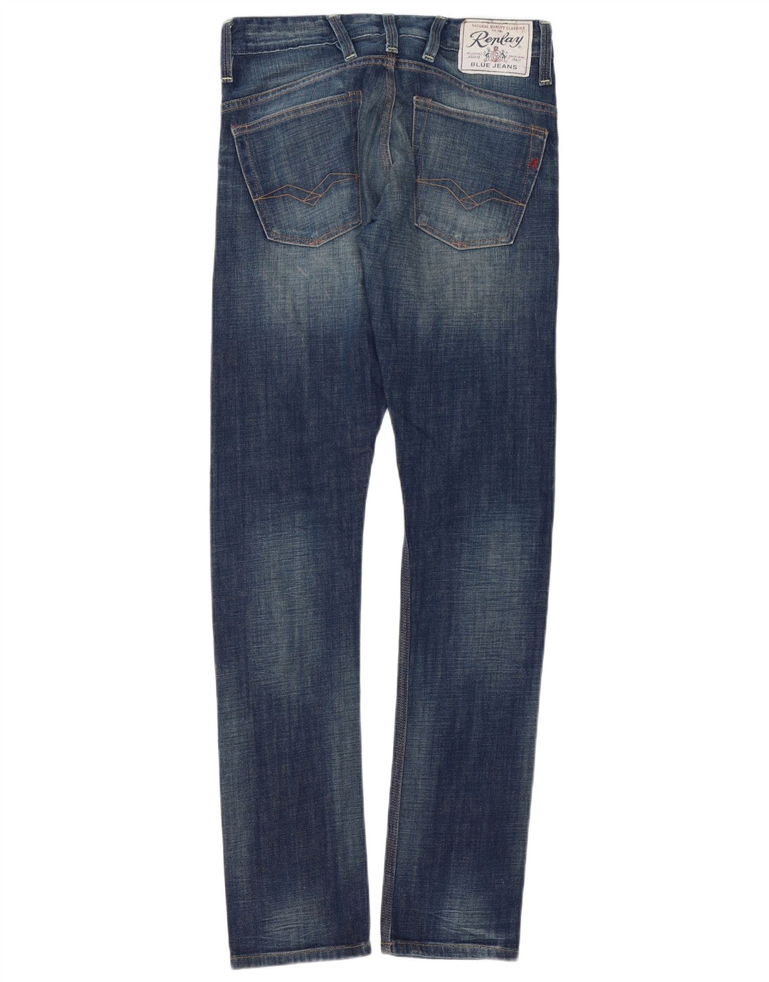 REPLAY Damen Jeto Slim Jeans W29 L34 Blaue Baumwolle