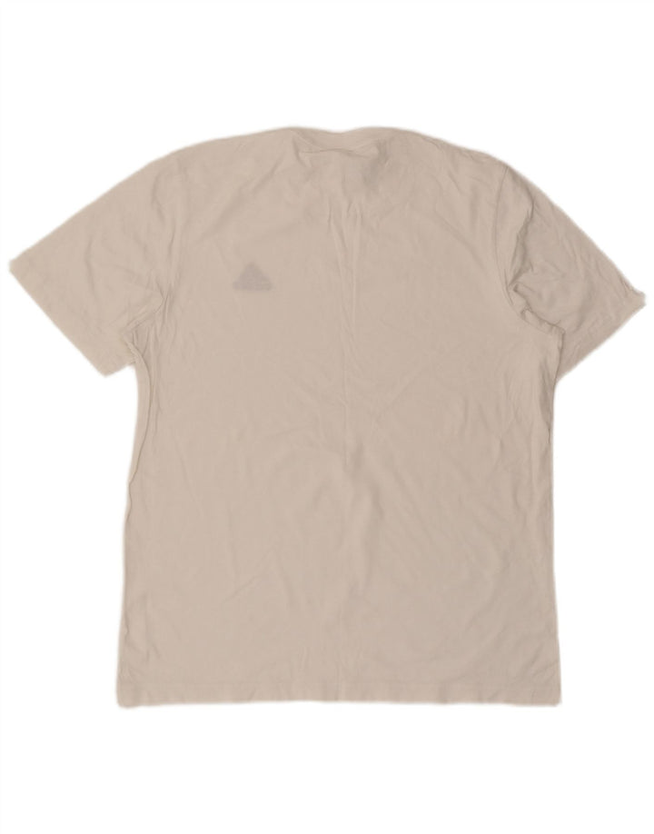 Adidas Herren T-Shirt Top Mittelweiße Baumwolle