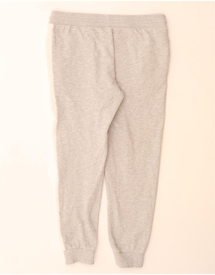 JACK & JONES Herren-Trainingshose, Jogginghose, mittelgrau gefleckte Baumwolle