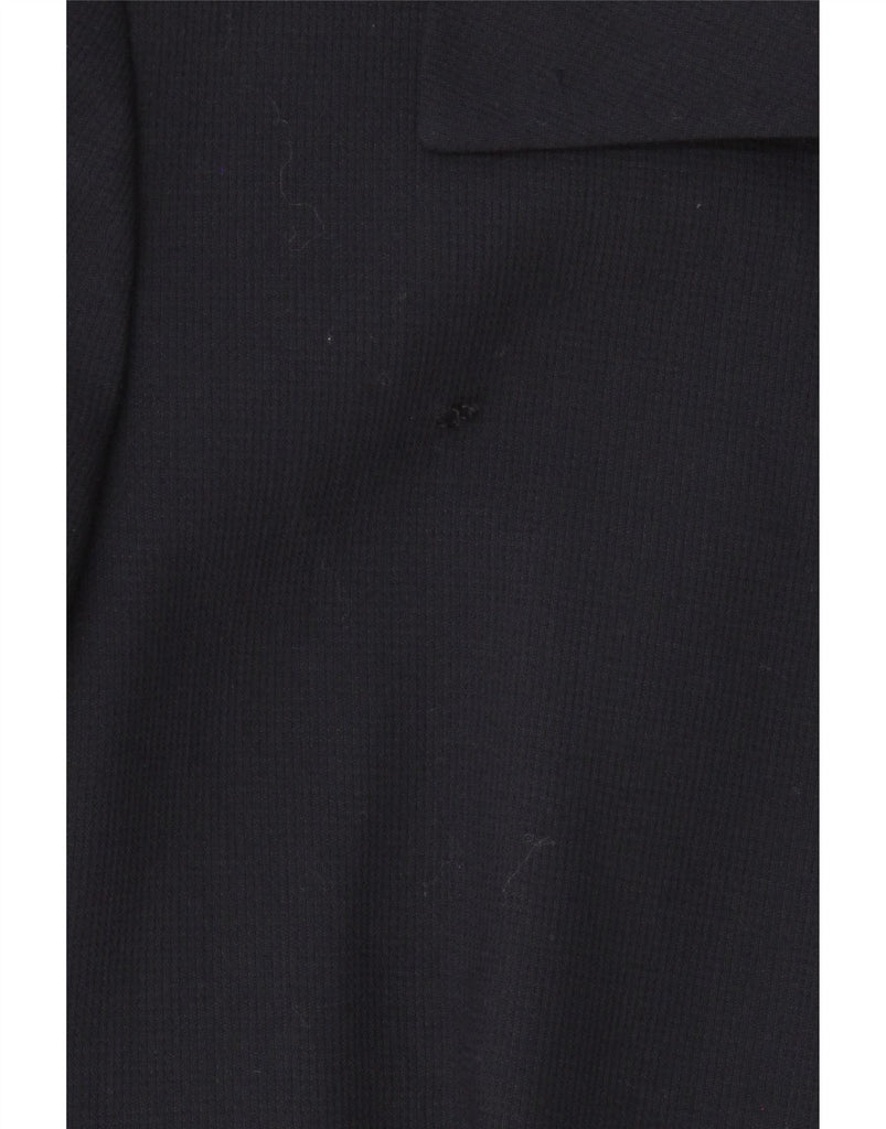 LOUIS FERAUD Womens 1 Button Longline Blazer Jacket UK 20 2XL Navy Blue Vintage Louis Feraud and Second-Hand Louis Feraud from Messina Hembry 