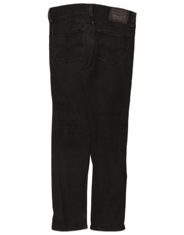 Levi's Herren 510 Skinny Jeans W30 L30 schwarze Baumwolle