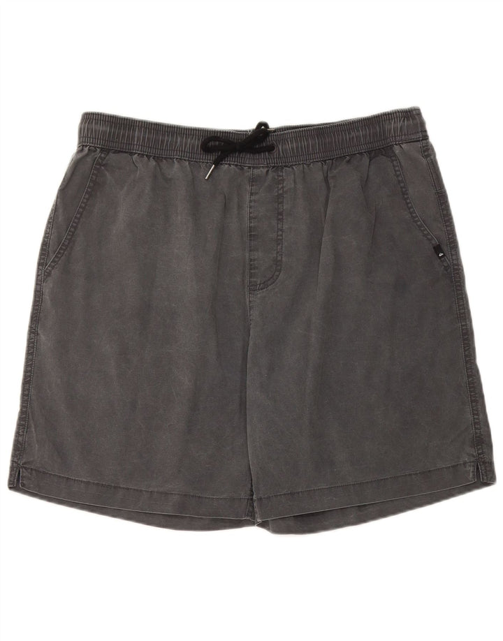 Quiksilver Herren-Shorts, Größe M, W32, Grau, Baumwolle