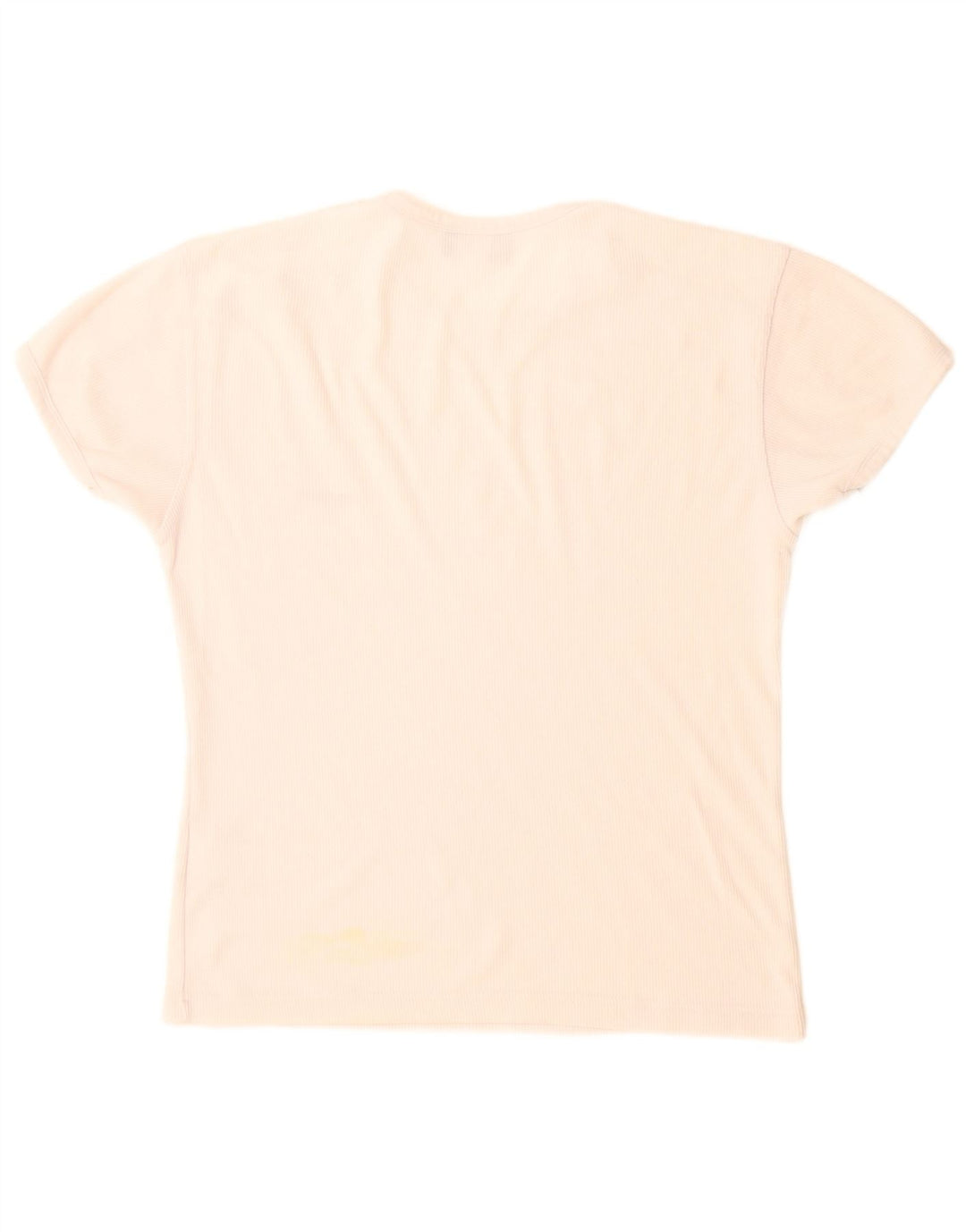 Reebok Damen T-Shirt Top UK 12 Medium Weiß Polyester