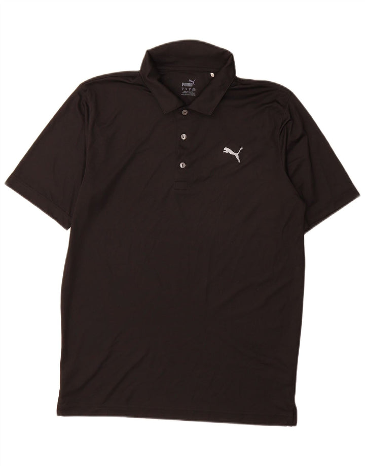 Puma Herren Poloshirt Medium Schwarz Polyester