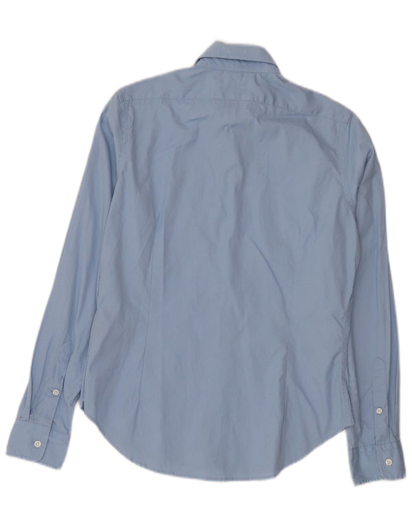 Polo Ralph Lauren Damen Golfshirt US 8 Mittelblaue Baumwolle